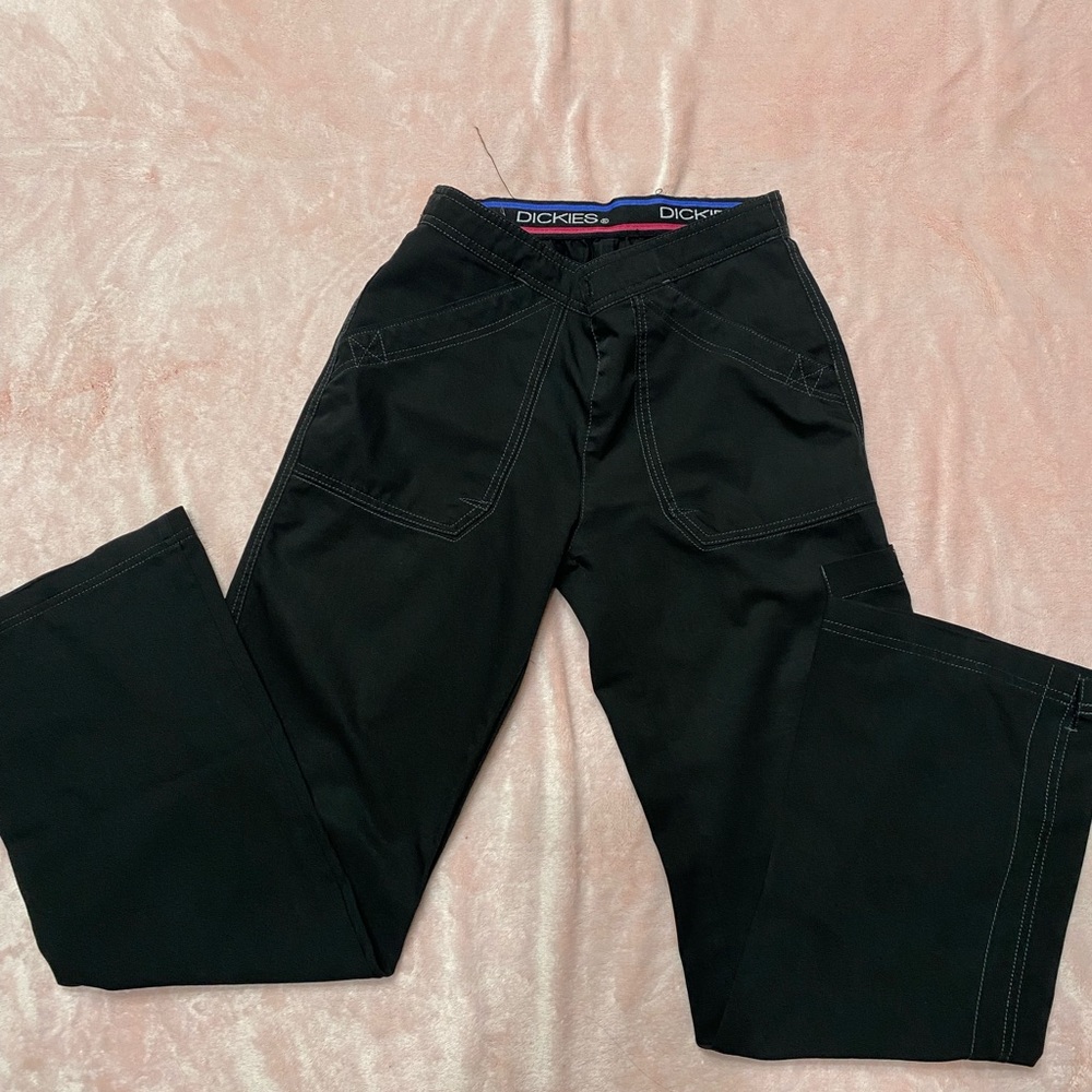 Dickies Black Wide Leg Pants